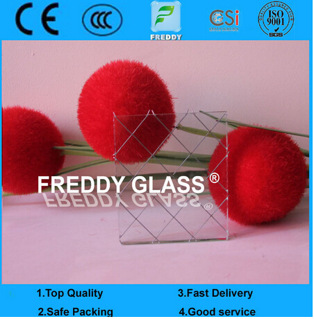 Good Quality Wired Glass/ Patterned Glass / Fireproof Glass/