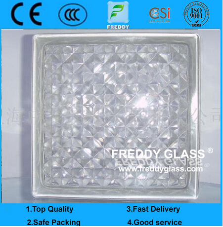 Glass Block/Glass Brick/Glass Corner Brick/Shoulder Brick/Transparent Glass Block