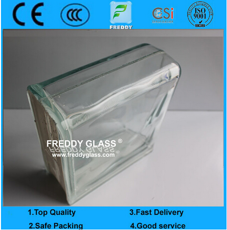 Clear Float Glass Brick/Glass Brick/ Office Building Glass Brick/ Decoration Glass