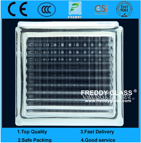 Glass Brick/Glass Block/Corner Brick/Shoulder/Clear Glass Block