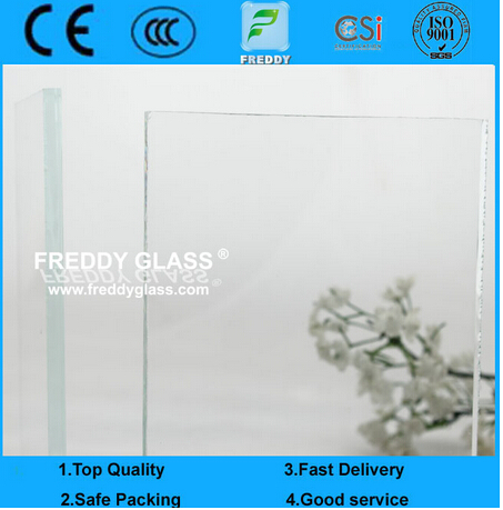 8mm Low Iron Float Glass/Ultra Clear Float Glass with CE Certificate/Building Glass