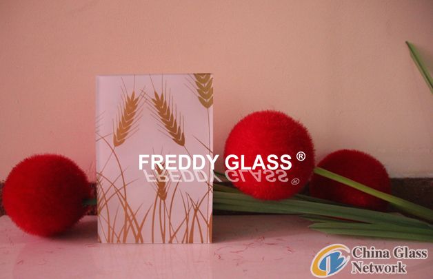 Silk Screen Printed Glass