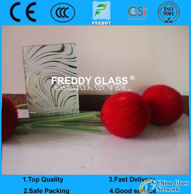 Tempered Silk Screen Printing frosted glass