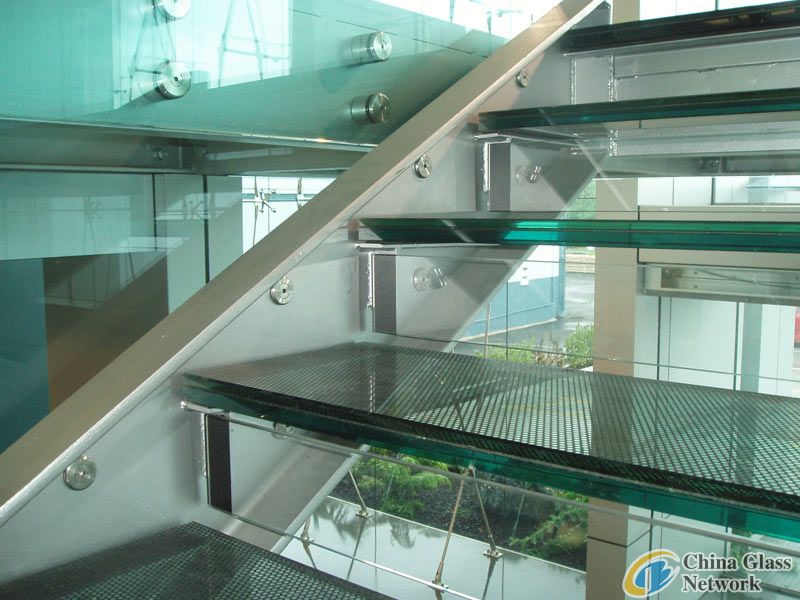 6.38mm laminated safety glass