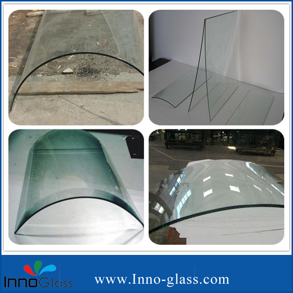 Bent/Curved Tempered/Toughened Glass for Kitchen Ventilator/Home Appliance