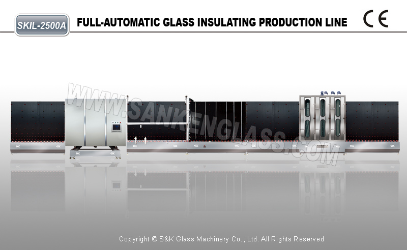 Automatic Vertical Double Glazing Insulating Glass Machine
