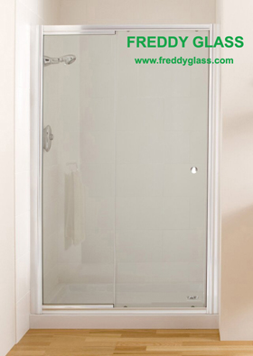 10mm Frosted Bathroom Door Glass