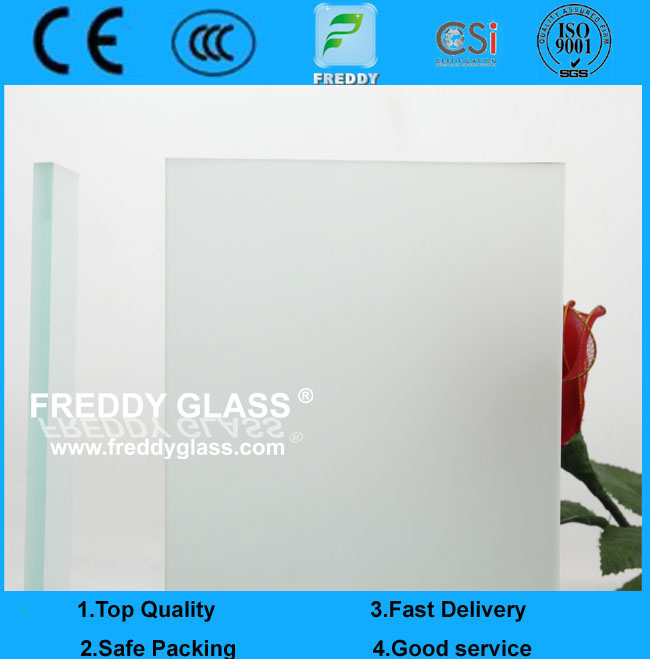 5mm Clear Acid Etched Glass