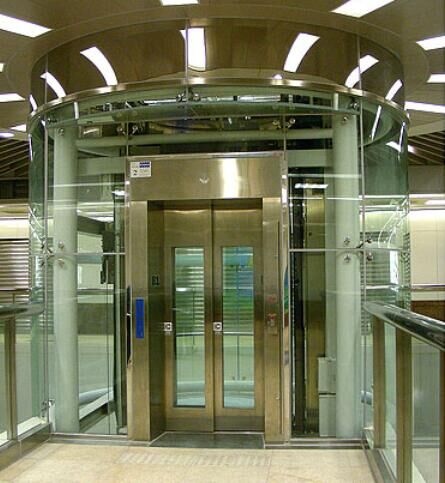 elevator glass