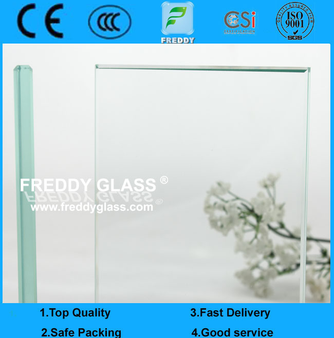 6.38mm/12.38mm Safety Clear and Colored Tempered Laminated Glass