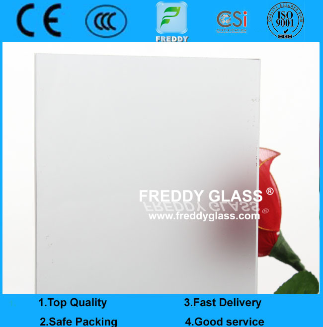 6mm-8mm Silk Screen Printing Tempered/Toughened Glass Door for Furniture