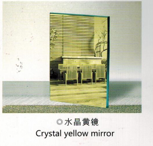 Crystal yellow coating film colored mirror price