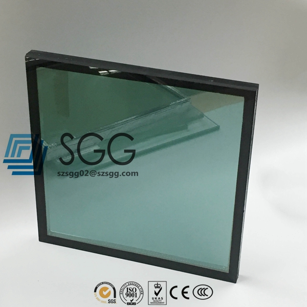 Clear tempered glass +Tinted tempered insulated glass price 5mm+5mm 6mm+6mm 8mm+8mm Bronze Gray Gree