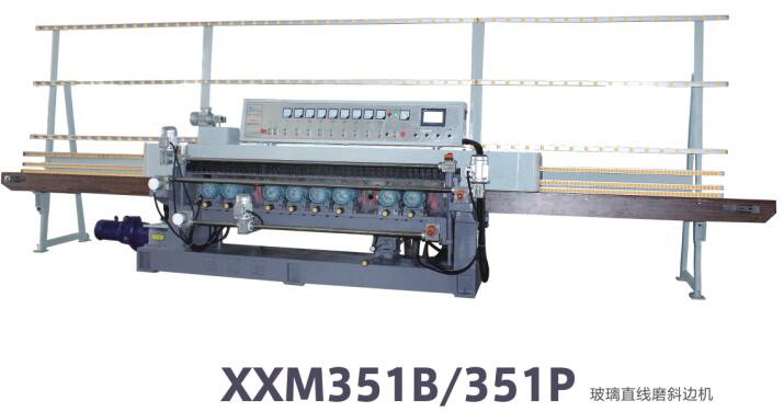 Straight line bevellng machine