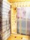 bathroom sliding door/glass ceramic tile wall