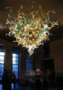 art glass chandelier