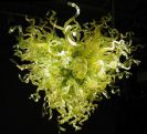 art glass chandelier