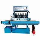 Model QJ877D Horizontal Straight Circular Edge Glass Grinding Machine