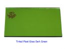 Dark green float glass