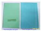 Blue green float glass