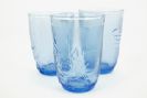 Glass cups (Blue color)