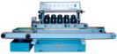 Model QJ877D Horizontal Straight Circular Edge Glass Grinding Machine