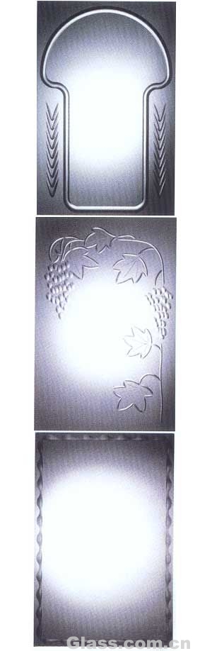 engraved glass