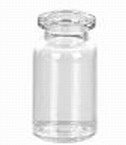 colorless injection bottle