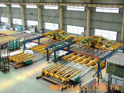 one-side and double-terrace horizontal piler