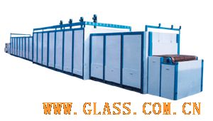 Glass products drying lace furnace