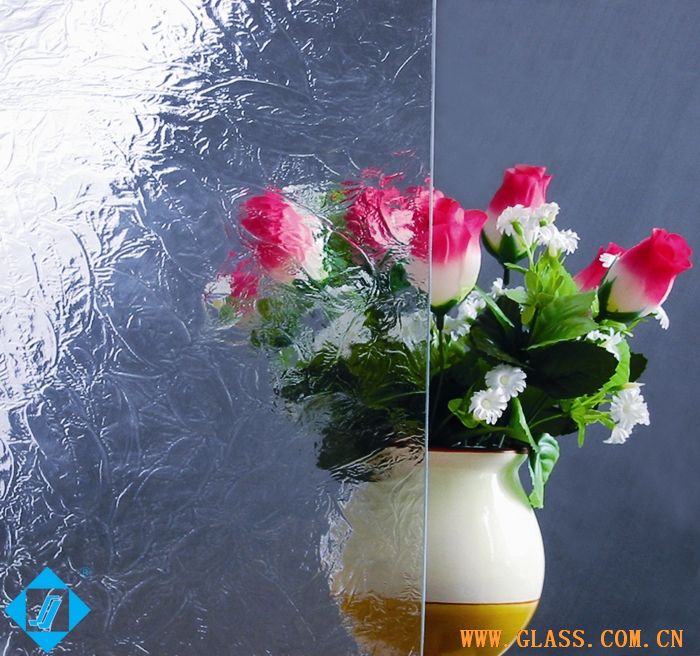 plain rolled glass