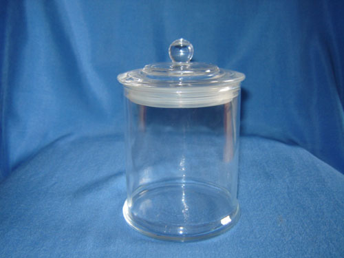 Glass candle jars