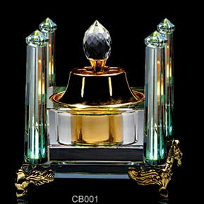 crystal incense burner
