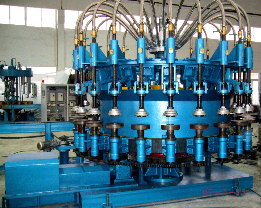 Rotary Fire Polishing Machine