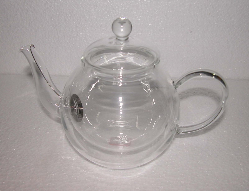 Glass Teapot with tea warmer