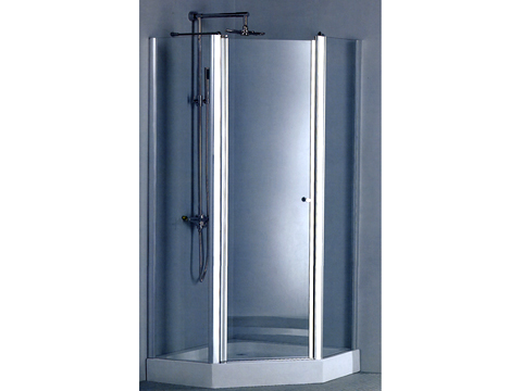 Bathroom glass--Steel series No.2