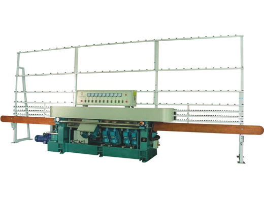 Glass straight-line edging machine