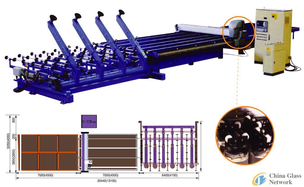 CNC Automatic Glass Cutting Machine