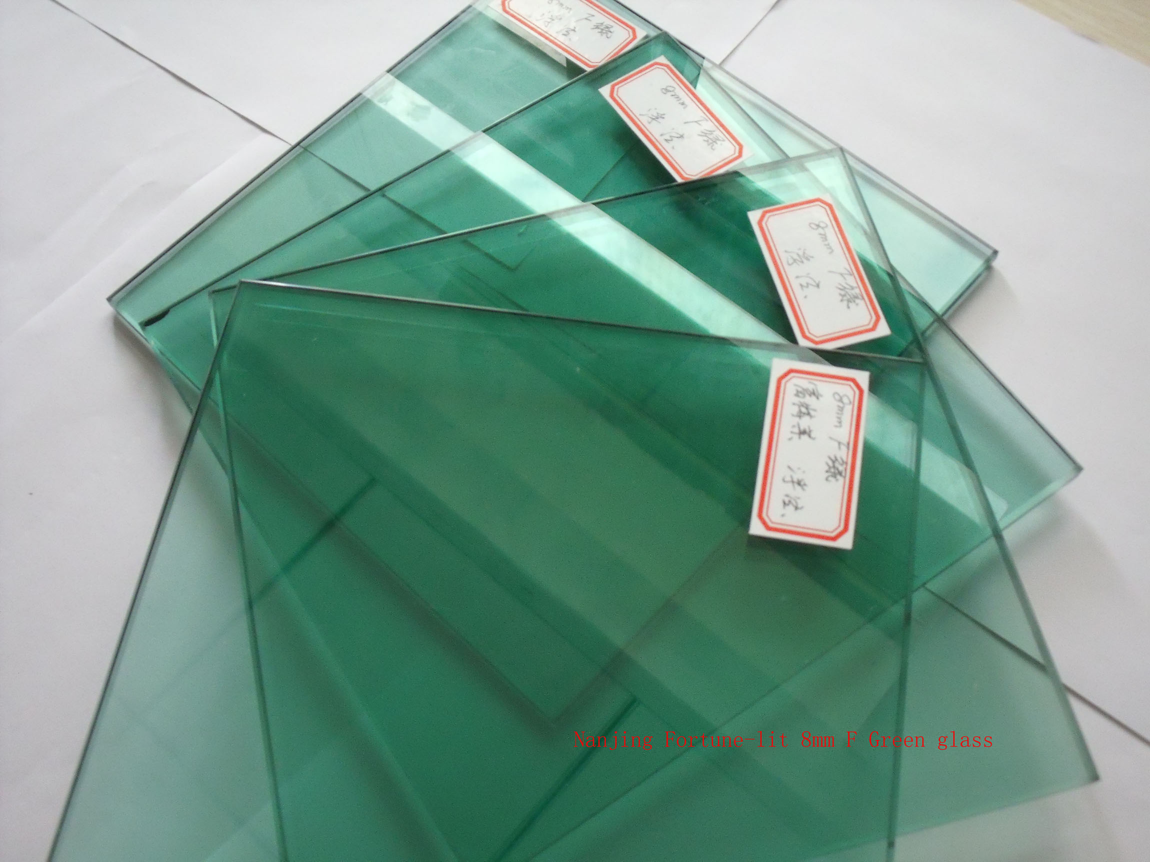 F Green 8mm tempered glas