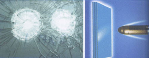 Bullet-proof glass