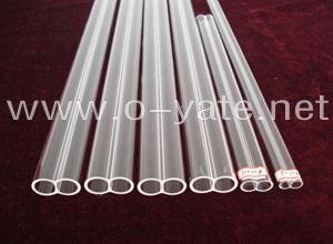 double core quartz tube