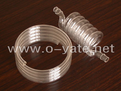 sprial quartz tube