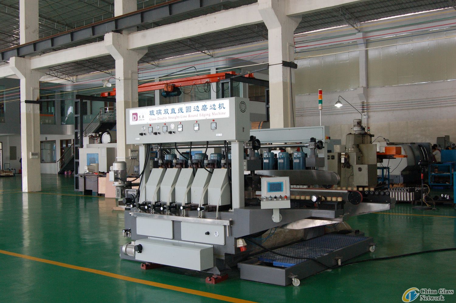 glass round edge double edging machine