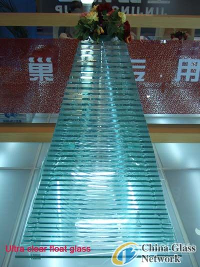 super clear float glass