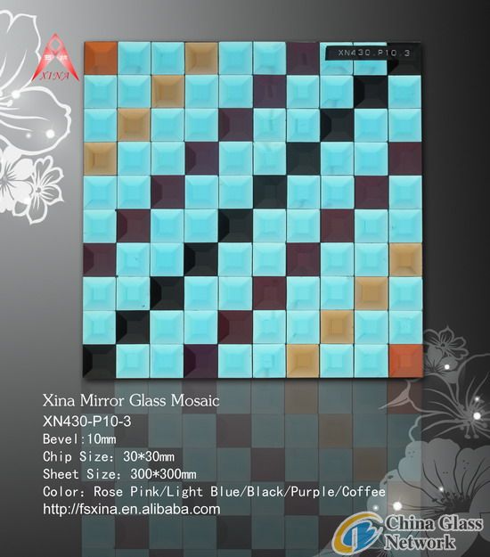 Fashion Mosaic Decoration-Mirror Glass Mosaic-XN