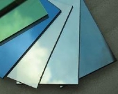 dark blue float glass