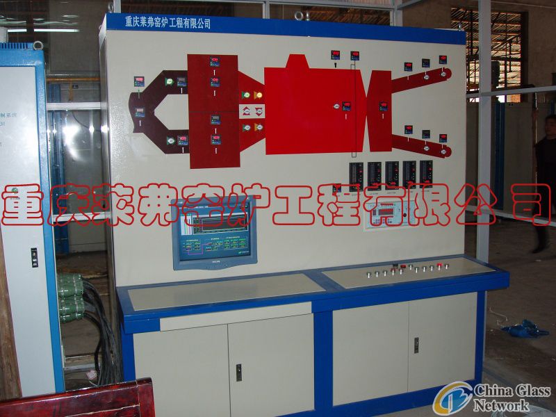 Control system for furnace-control panel