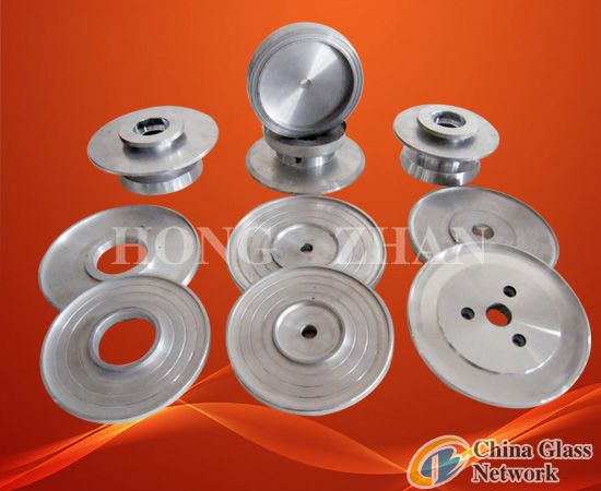 Aluminum coupling and chasis for glass machines