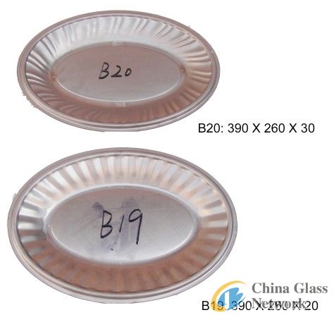 B19 B20 Glass Fruit Plate Mould