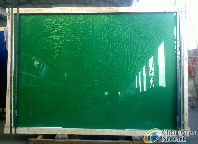 Green Reflective Glass